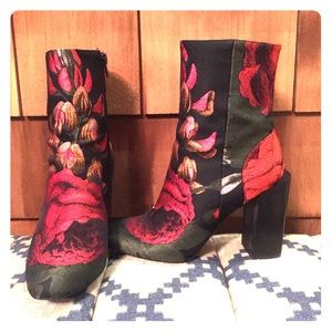 Floral Jeffrey Campbell Boots